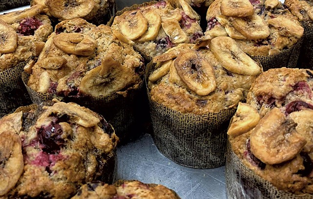 Muffins at Otter Creek Bakery in Middlebury - COURTESY OF OTTER CREEK BAKERY