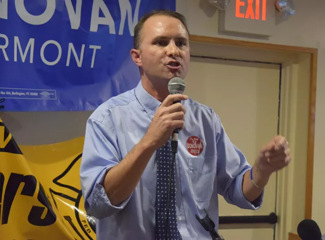 T.J. Donovan Kicks Off Bid for Attorney General