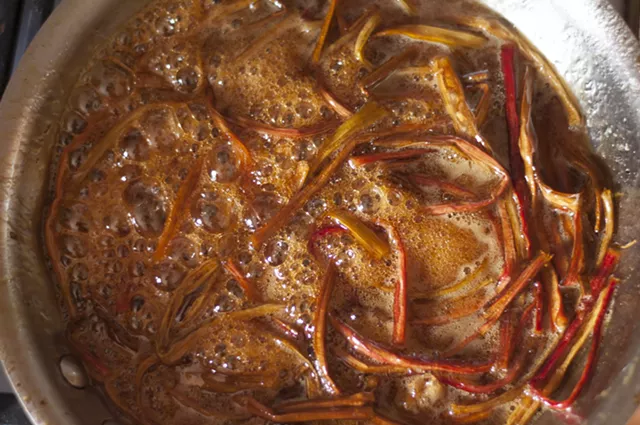 Farmers Market Kitchen: Swiss Chard Brittle