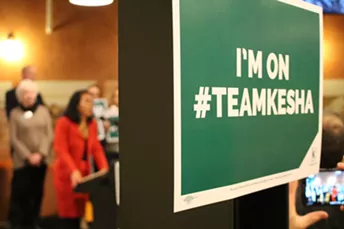 At Campaign Kickoff, Kesha Ram Says She's No 'Kitten With Lipstick'