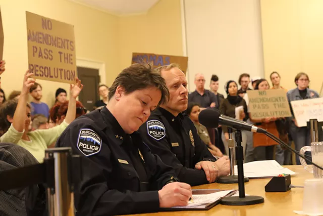 Burlington City Council Passes Amended Impartial Policing Policy