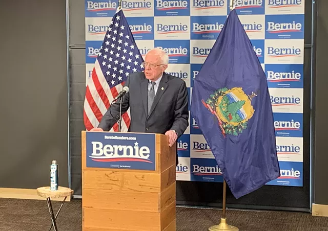 Sanders Likens Coronavirus to 'Major War' and Calls for Massive Response