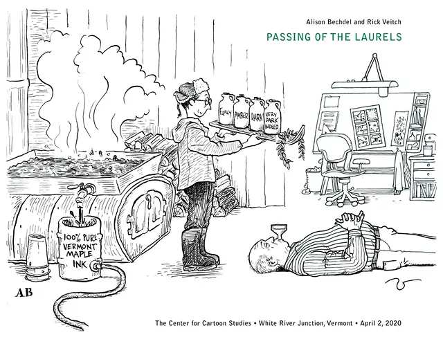 A Virtual Welcome to Vermont's New Cartoonist Laureate, Rick Veitch