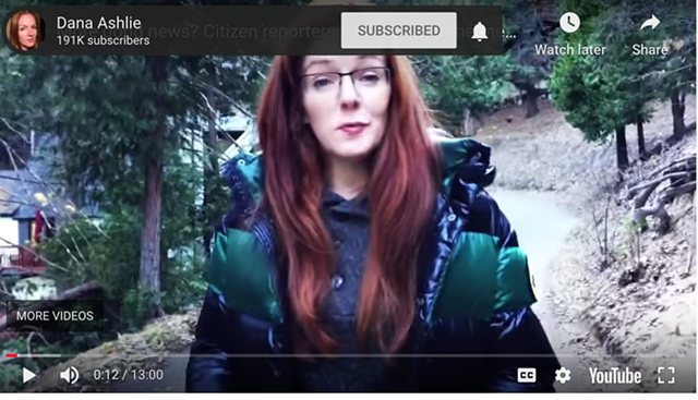 This woman has ideas about things. - SCREENSHOT OF THE VIDEO