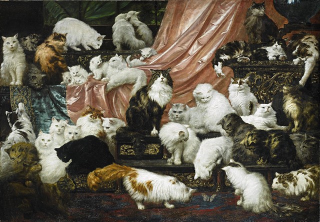 "My Wife's Lovers" by Carl Kahler - COURTESY OF SOTHEBY'S