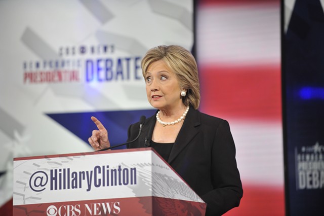 Hillary Clinton - CHRIS USHER/CBS © 2015 CBS TELEVISION NETWORK
