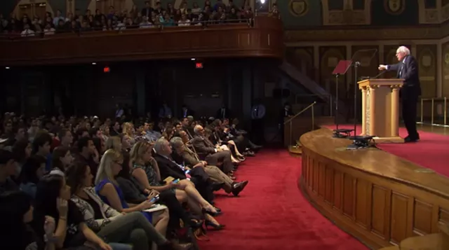 Sanders Defines Democratic Socialism, Outlines Foreign Policy