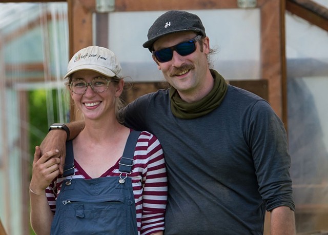 Emily and Sean Mitchell of Half Pint Farm - FILE: DARIA BISHOP