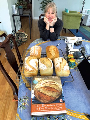 Mary Jane Dieter with her Bread Fairy loaves - COURTESY OF MARY JANE DIETER