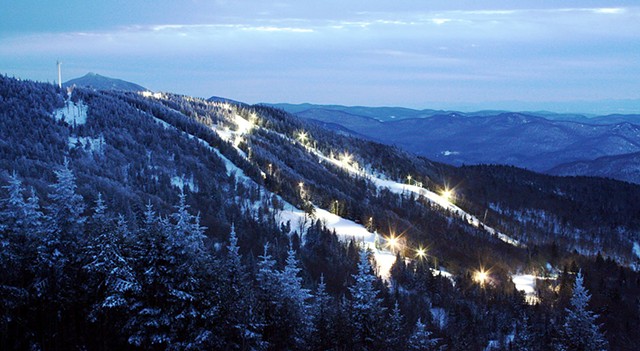 Night Skiing at Bolton Valley - COURTESY OF JOSH ARNESON/SKI VERMONT