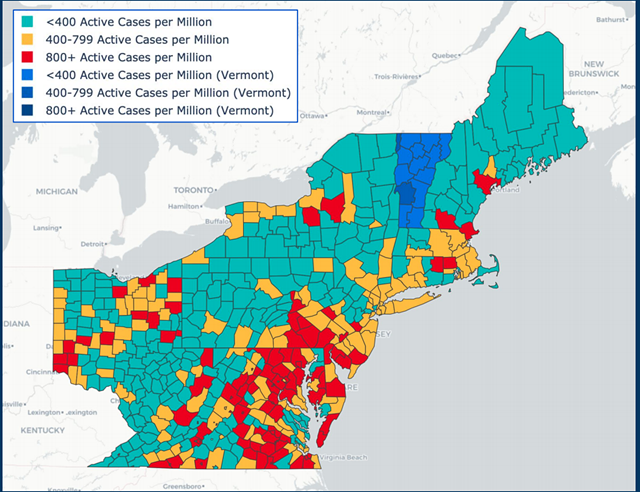 Vermont Eases Travel Restrictions With Seven More States