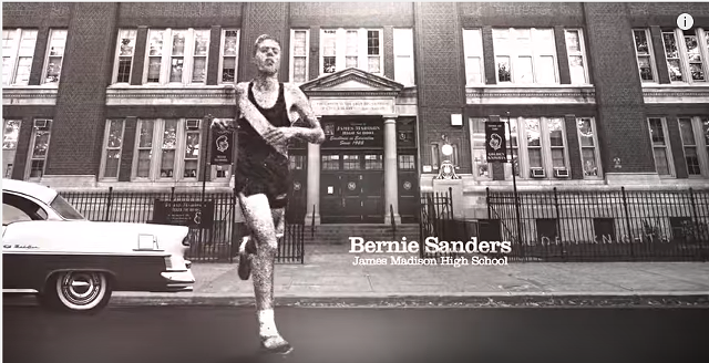 Sanders Takes to the Air in Nevada