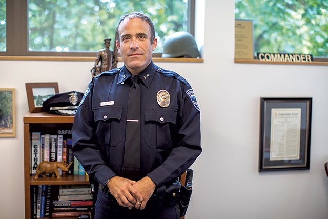 Former Burlington police chief Brandon del Pozo - FILE: LUKE AWTRY ©️ SEVEN DAYS