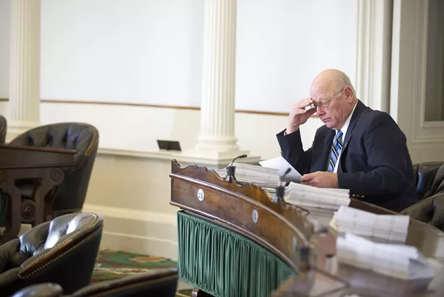 McAllister Returns to Statehouse As Senate Readies Suspension Vote