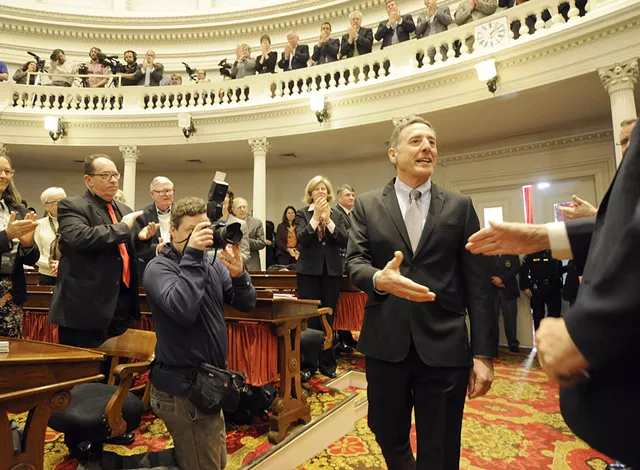 Shumlin Puts Marijuana, Fossil Fuel Divestment on Table for His Final Year