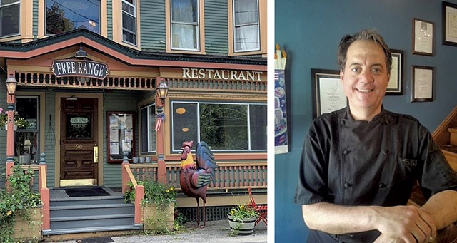 Free Range in Chester and chef-owner Jason Tostrup - COURTESY OF  JASON TOSTRUP