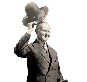 Poster of president Calvin Coolidge - PAMELA POLSTON ©️ SEVEN DAYS