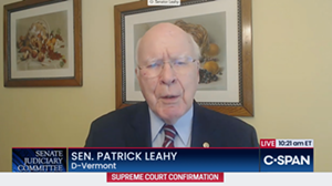Sen. Patrick Leahy - SCREENSHOT ©️ SEVEN DAYS