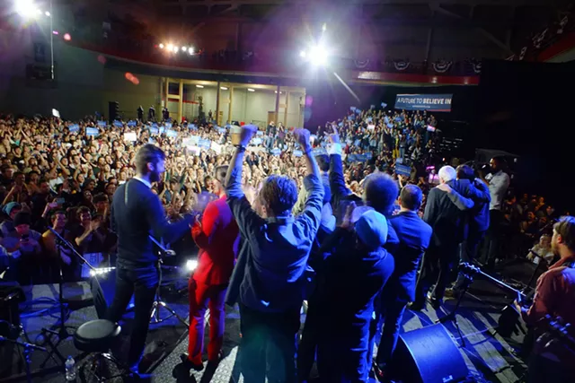 University of Iowa Students Spend a Vampire Weekend at Bernie's