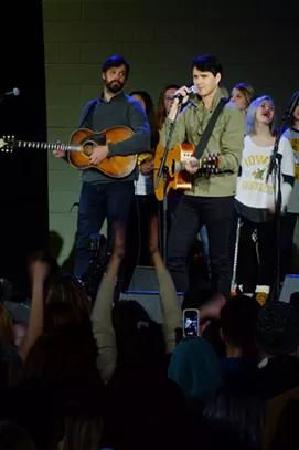 University of Iowa Students Spend a Vampire Weekend at Bernie's