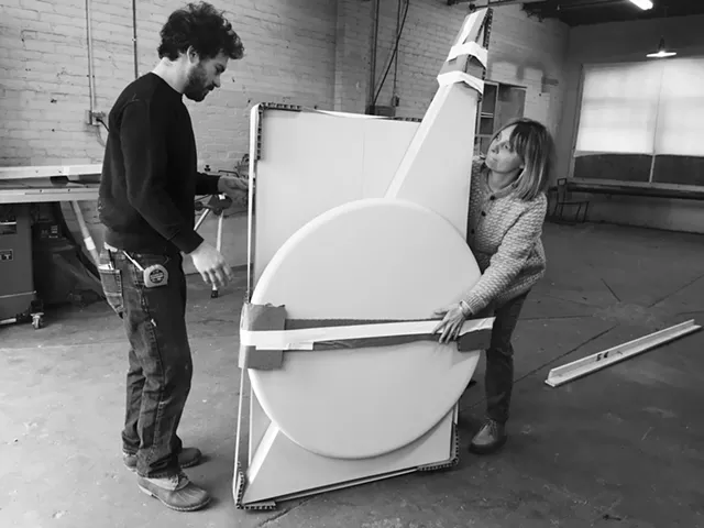 'Triangle, Circle, Square' at Burlington's Overnight Projects