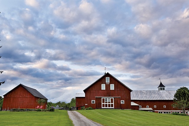The rustic barn at the Inn at Mountain View Farm - COURTESY OF THE INN AT MOUNTAIN VIEW FARM