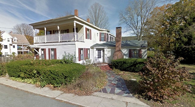 Catherine Tolaro's home, which was left to Windham County Side Judge Paul Kane in her will - &copy; 2016 GOOGLE