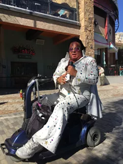 On Las Vegas Strip, Elvis Presley Endorses Donald Trump