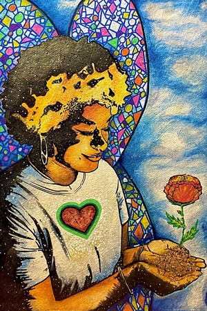 "Kelis the Afronaut: Unapologetically Black and Free" by Will Kasso Condry - COURTESY OF BENNINGTON MUSEUM