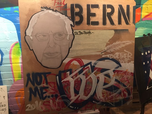 Bernie art by Anthill Collective - SADIE WILLIAMS