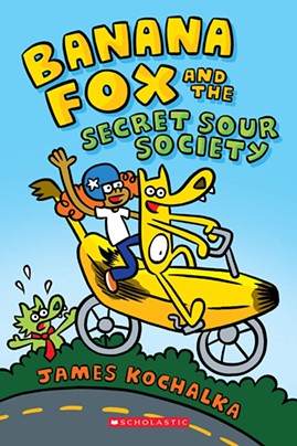 'Banana Fox and the Secret Sour Society' by James Kochalka - COURTESY OF GRAPHIX
