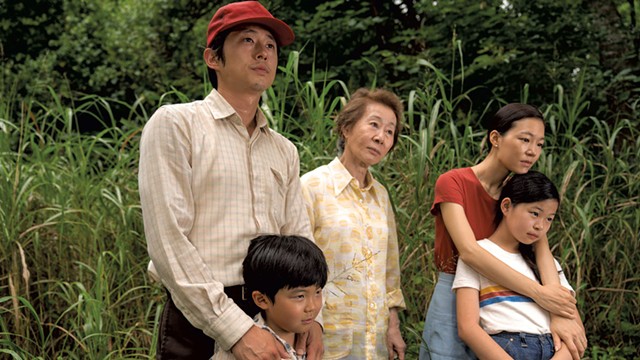 PROMISED LAND A family tries to wring a living from a rural Arkansas farm in Chung's evocative autobiographical drama. - COURTESY OF A24/JOSH ETHAN JOHNSON
