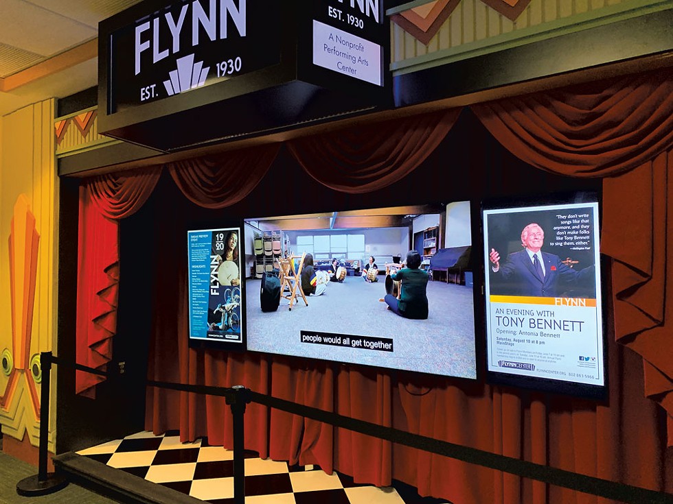 The Flynn display inside BTV - COURTESY PHOTO