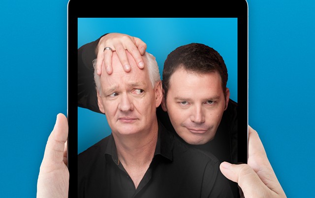 Colin Mochrie and Brad Sherwood - COURTESY OF MILLS ENTERTAINMENT