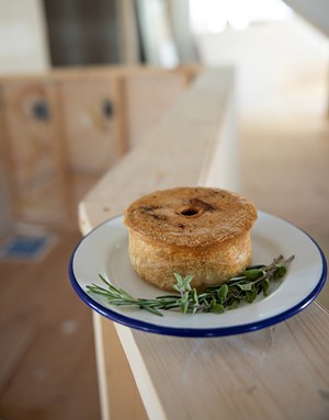 An English savory pie from Piecemeal Pies - SARAH PEET
