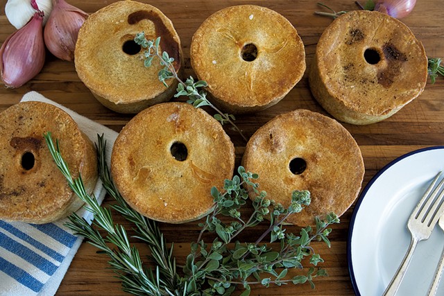 Savory English pies from Piecemeal Pies - SARAH PEET