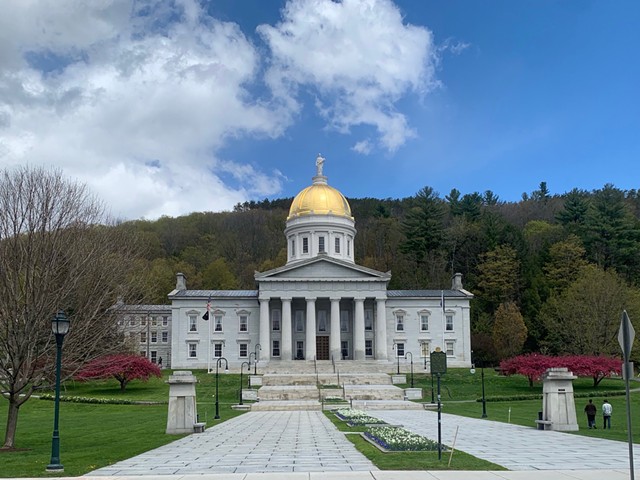 Vermont Statehouse - JAMES ALLEN