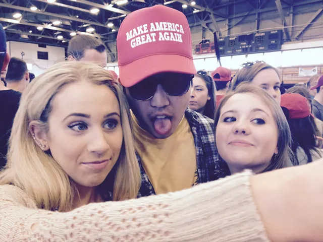 Trump Talks Sanders, Border Wall During Plattsburgh Stop