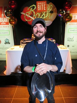 Daily Planet chef Justin Bigelow - MATTHEW THORSEN