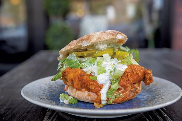 Rough Francis chicken sandwich at Misery Loves Co. - FILE: JAMES BUCK