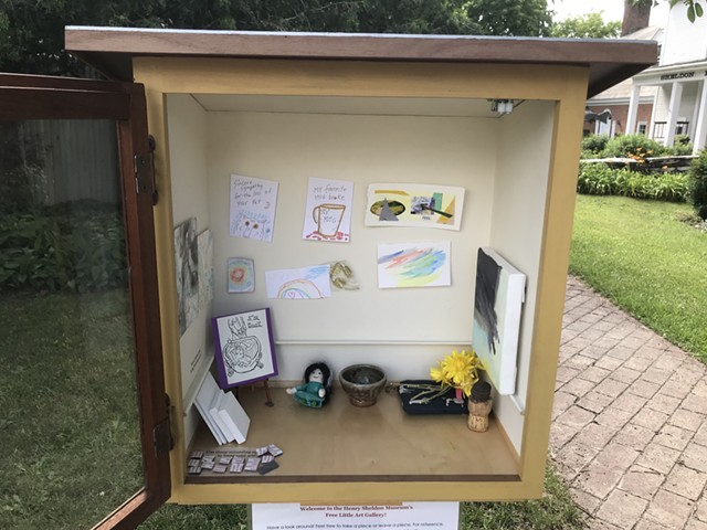 Free Little Art Gallery in Middlebury - SALLY POLLAK ©️ SEVEN DAYS