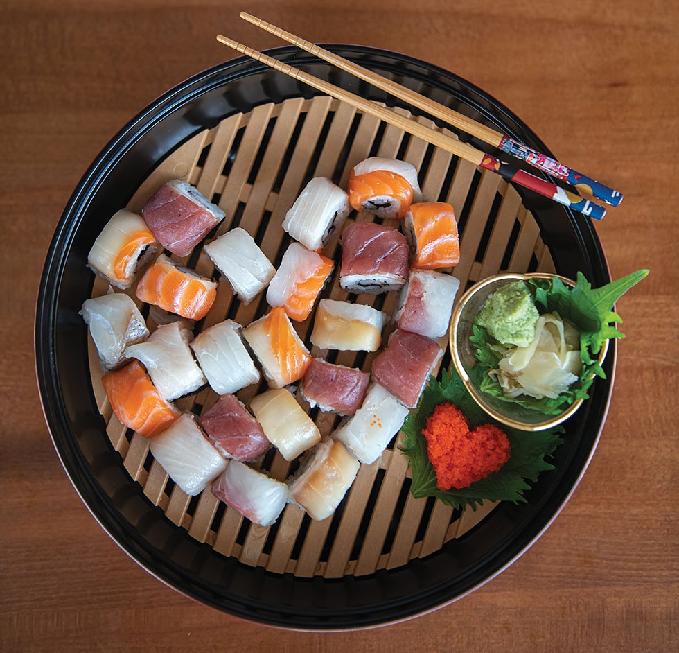 Sushi made by - Kazutoshi “Mike” Maeda - DARIA BISHOP