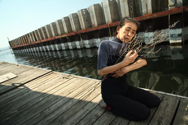 Eiko Otake Performs 'A Body' at the Moran Plant