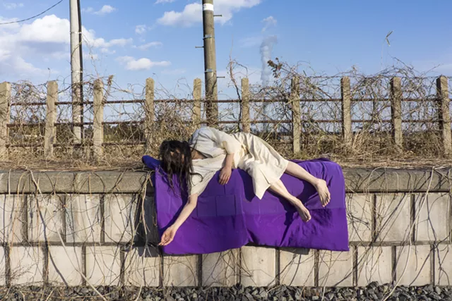 Eiko Otake Performs 'A Body' at the Moran Plant
