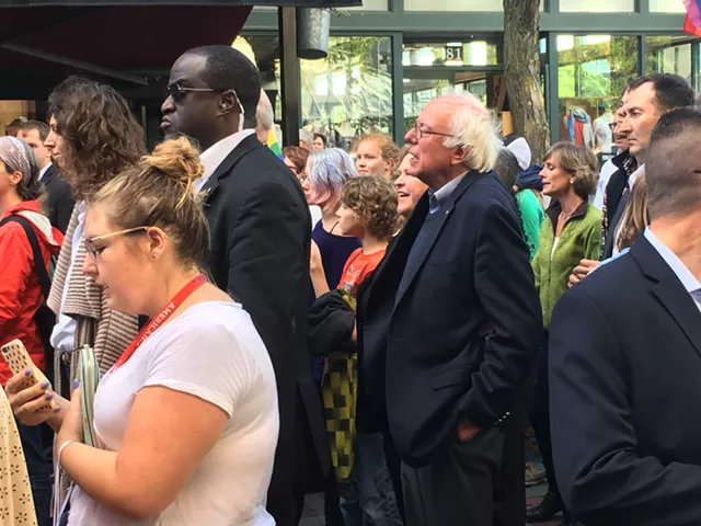 Burlington Vigil for Orlando Draws a Massive Crowd &mdash; Including Sanders