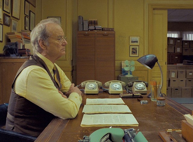Bill Murray in The French Dispatch - COURTESY OF SEARCHLIGHT PICTURES/TWENTIETH CENTURY FOX