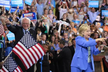 Bernie Sanders Concedes, Endorses Hillary Clinton for President