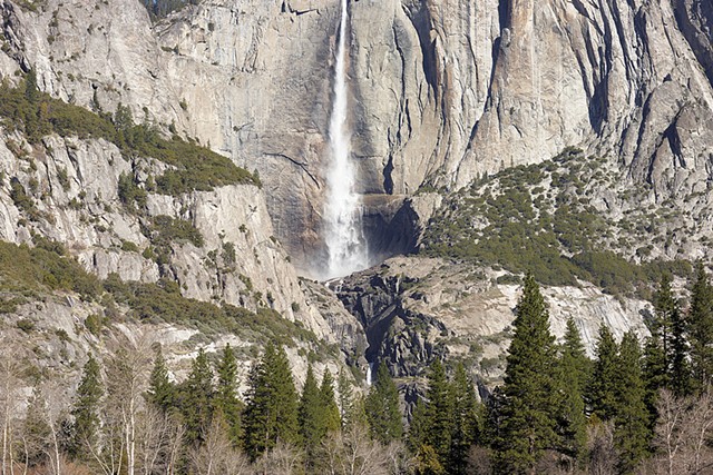 "Yosemite Falls #4" - CATHERINE OPIE, COURTESY REGEN PROJECTS, LOS ANGELES AND LEHMANN MAUPIN, NEW YORK, HONG KONG AND SEOUL