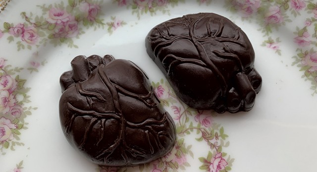 Darkest Hearts seasonal chocolates - MELISSA PASANEN