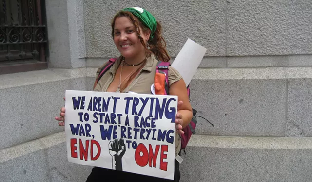 Sanders Backers From Vermont Join Protests at the Philly Convention